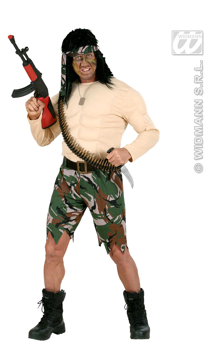 Déguisement De Soldat Musclé