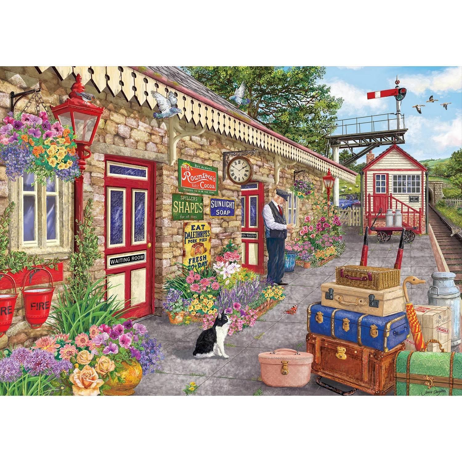 Puzzle 1000 pièces : Falcon - Station Blooms Puzzle 1000 pièces : Falcon - Station Blooms