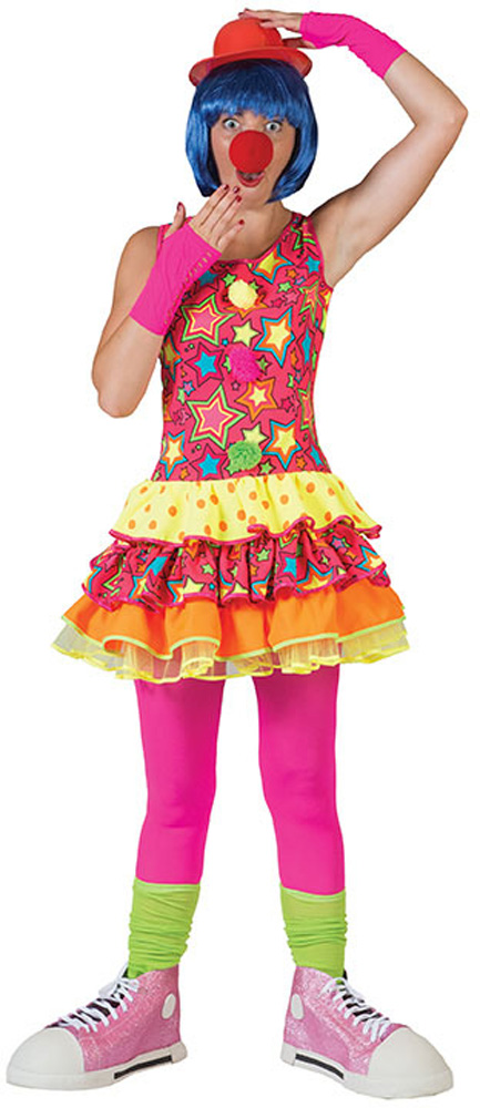 Déguisement Reine des Clowns - Femme