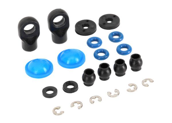 Rebuild kit, GTR composite shocks (x-rings, bladders, pistons, e-clips, shock rod ends, hollow balls
