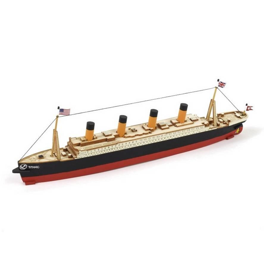 Maquette en bois Easy Kit Titanic 1/1000
