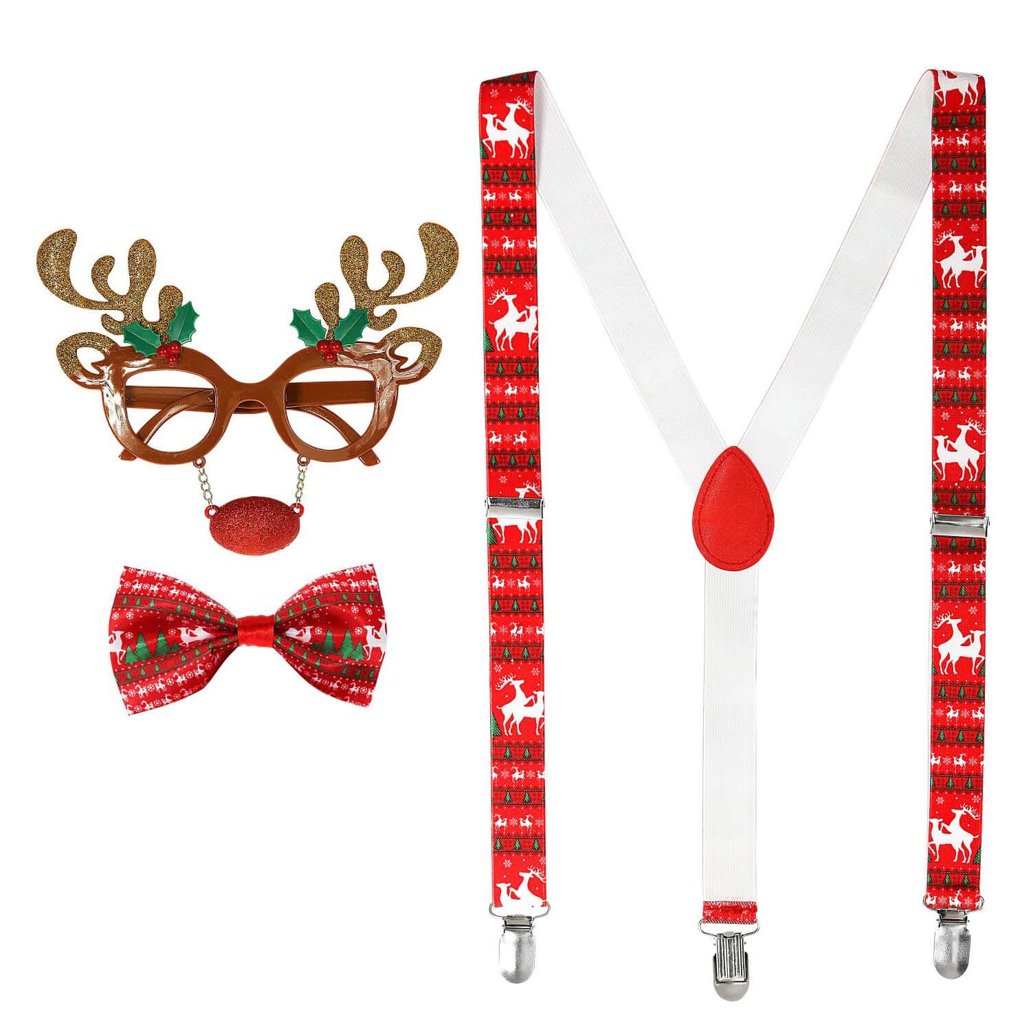 Set accessoires déguisement Noël - Renne - Accessoire Déguisement - Rue de  la Fête