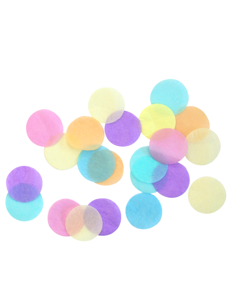 Confettis de Table Rainbow & Cloud