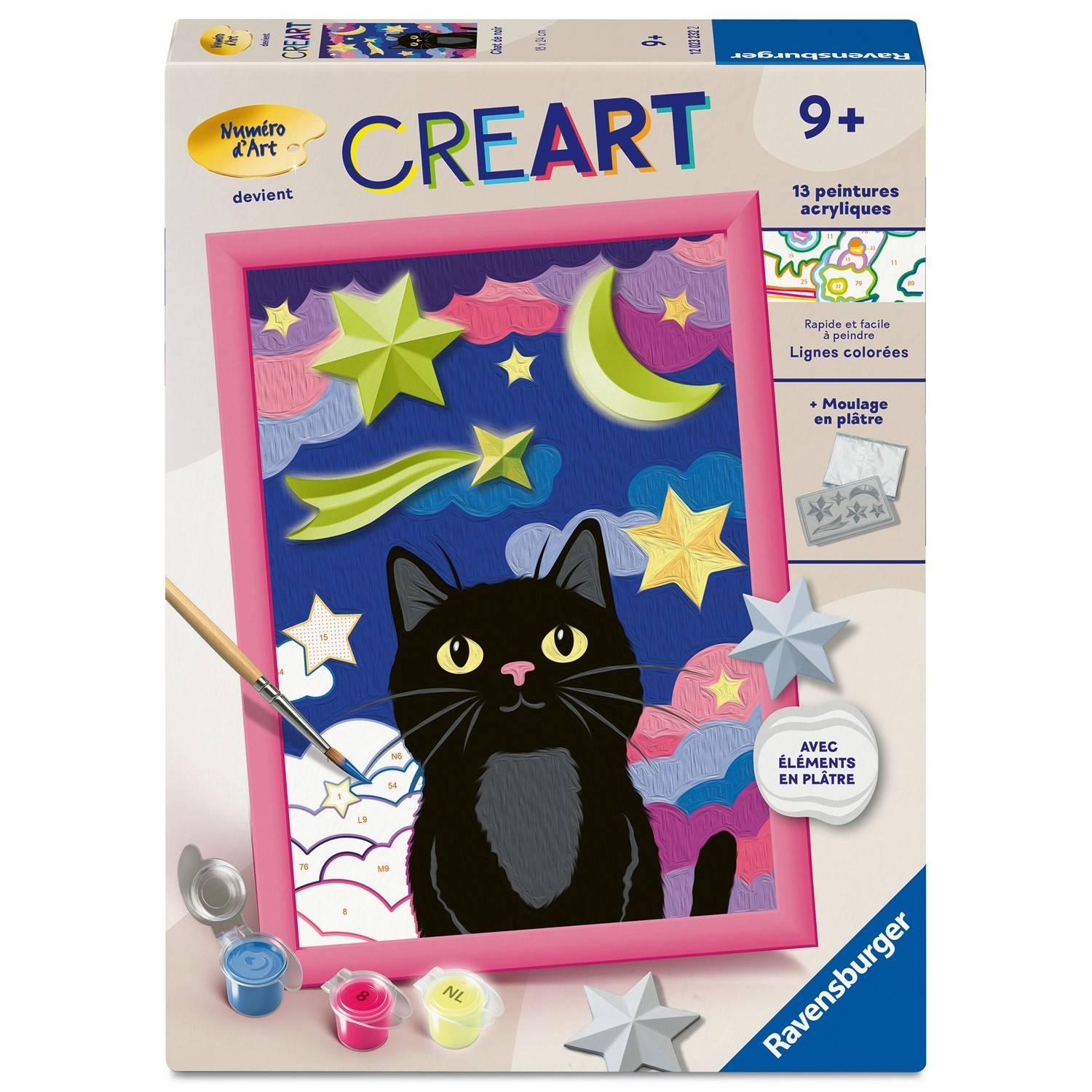 Creart Kids peinture au numéros : Chat Ravensburger Jeux France