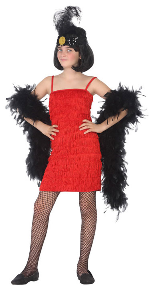 Déguisement Charleston Rouge - Enfant