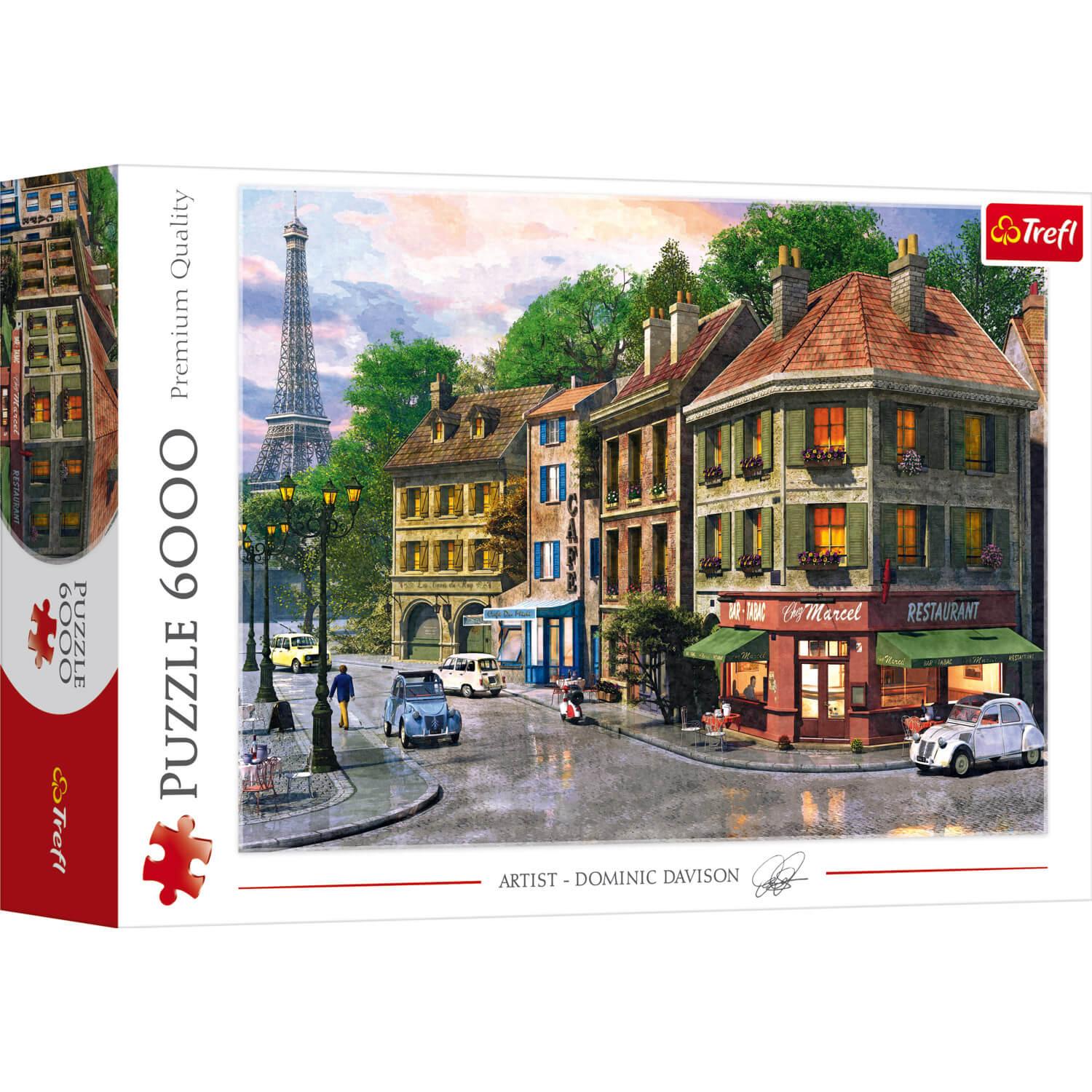 Puzzle 6000 pièces : Rue de Paris - Trefl - Rue des Puzzles