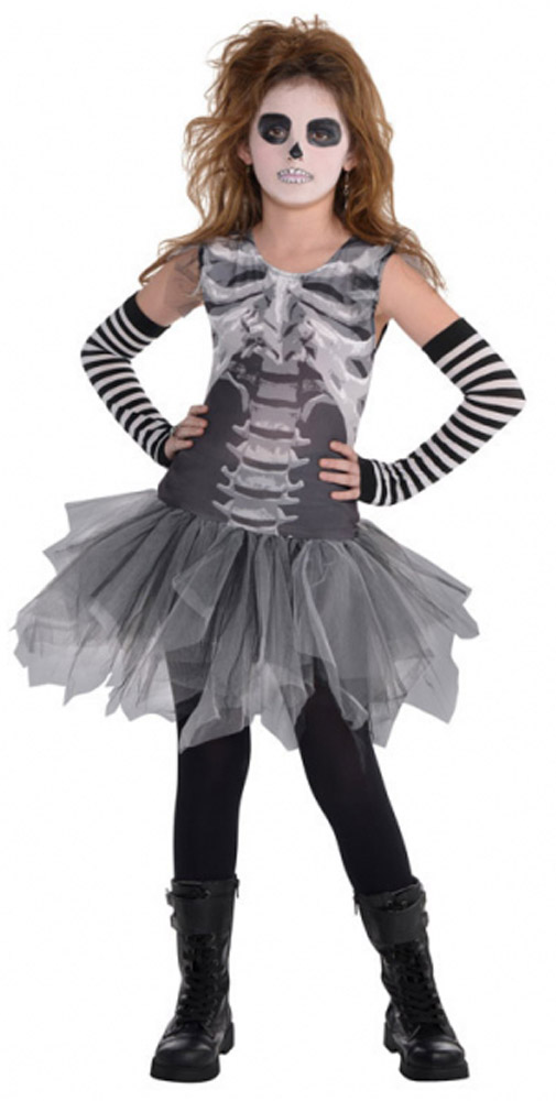 Déguisement Squelette Tutu - Fille