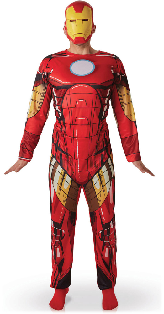 Masque adulte Iron Man par 9,95 €