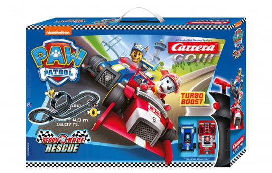 Circuit de voitures Carrera Go : Pat'Patrouille (PAW Patrol) Ready Race  Rescue - Jeux et jouets Carrera - Avenue des Jeux