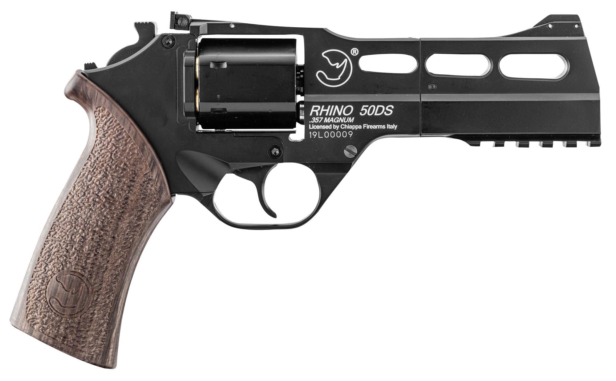 Réplique Airsoft revolver Co2 CHIAPPA RHINO 50DS black mat 0,95J