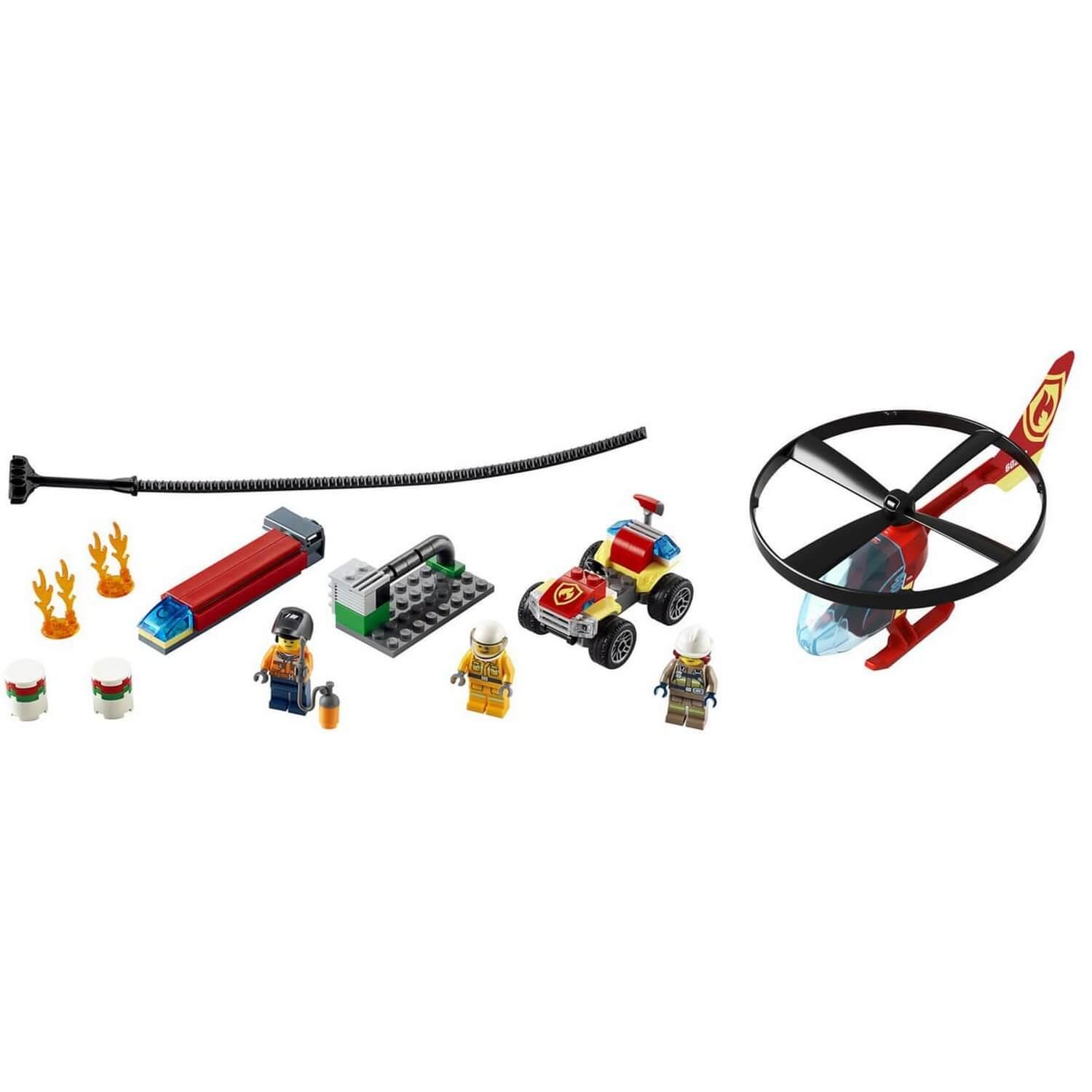 L'hélicoptère des pompiers LEGO City - Dès 4 ans 