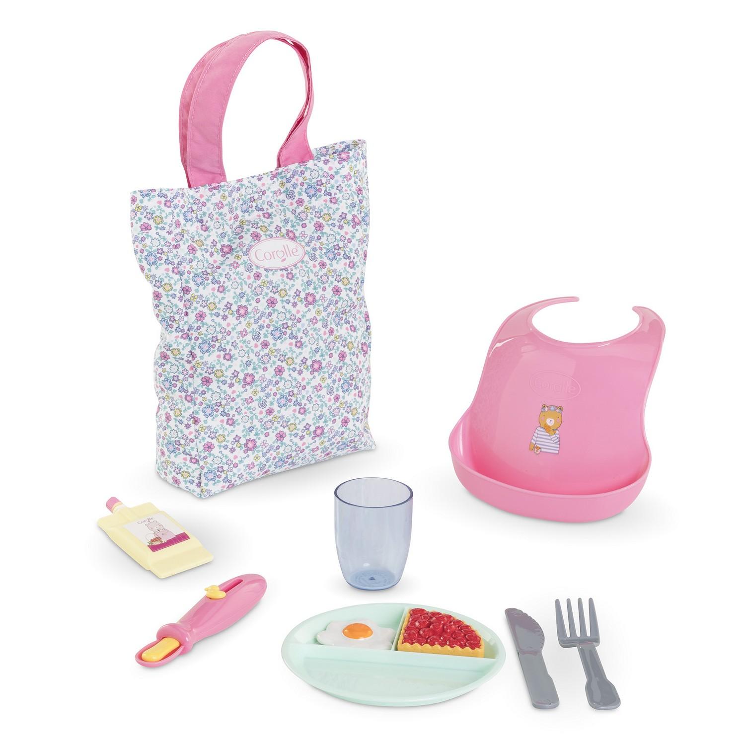 Mes Accessoires Poupons Corolle Bb3642 Grand Coffret Repas Floral - vue 2