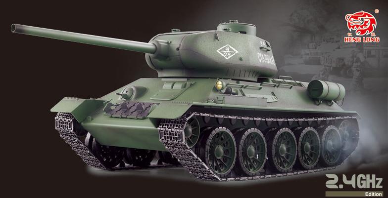 T34/85 1/16 SONS ET FUMEE QC Edition