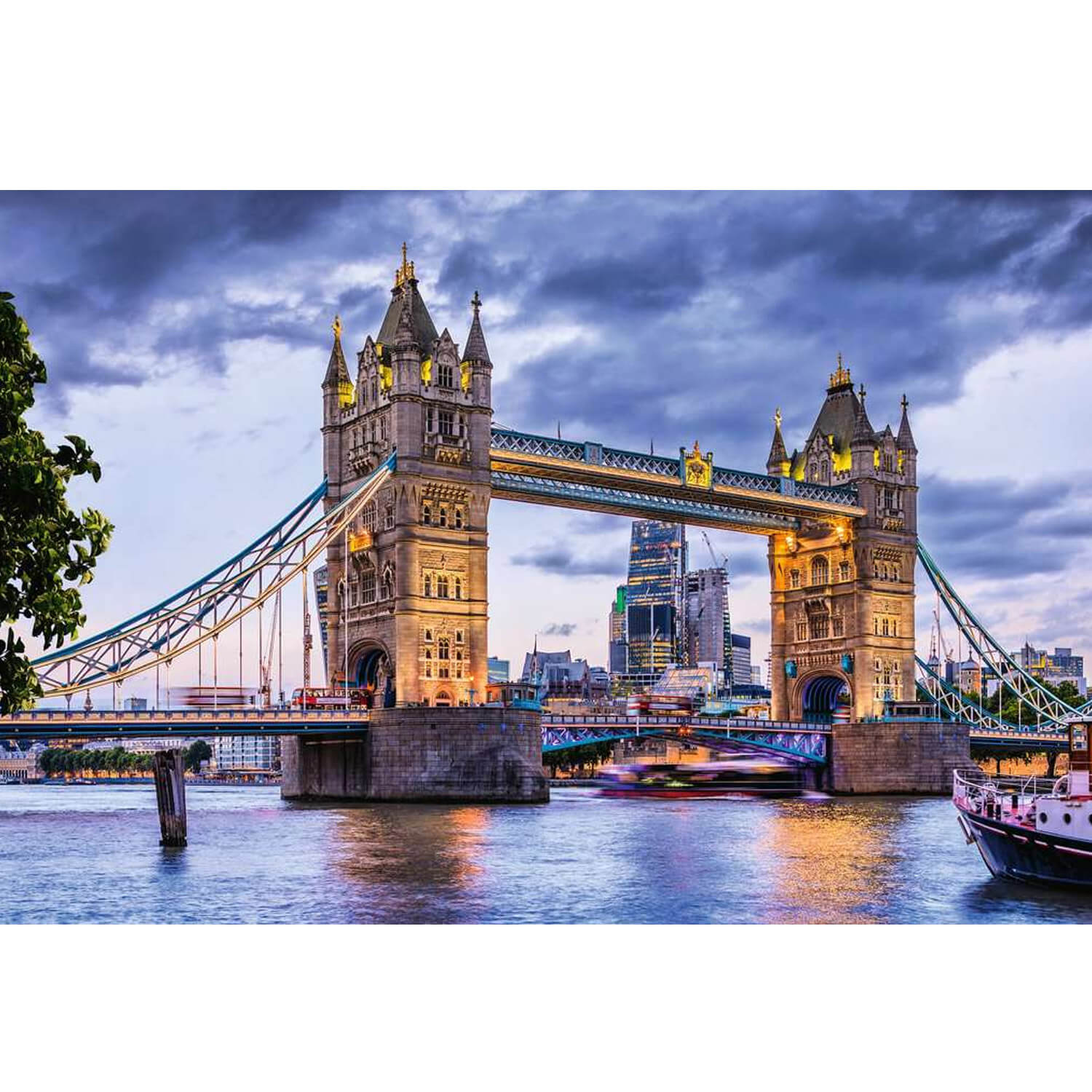 Puzzle 3000 pièces La belle ville de Londres - Au Tapis Vert