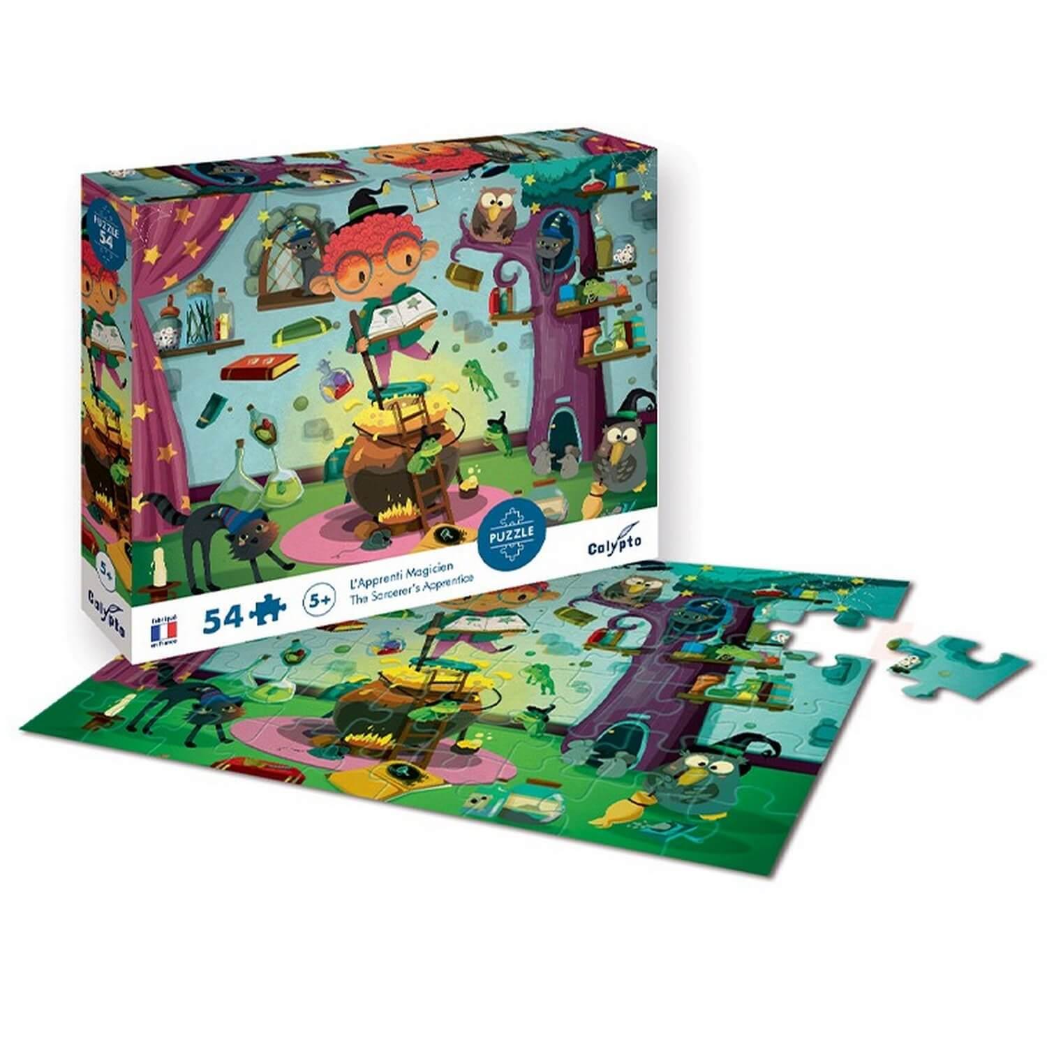 Puzzle 54 pièces : L'Apprenti Magicien - Jeux et jouets