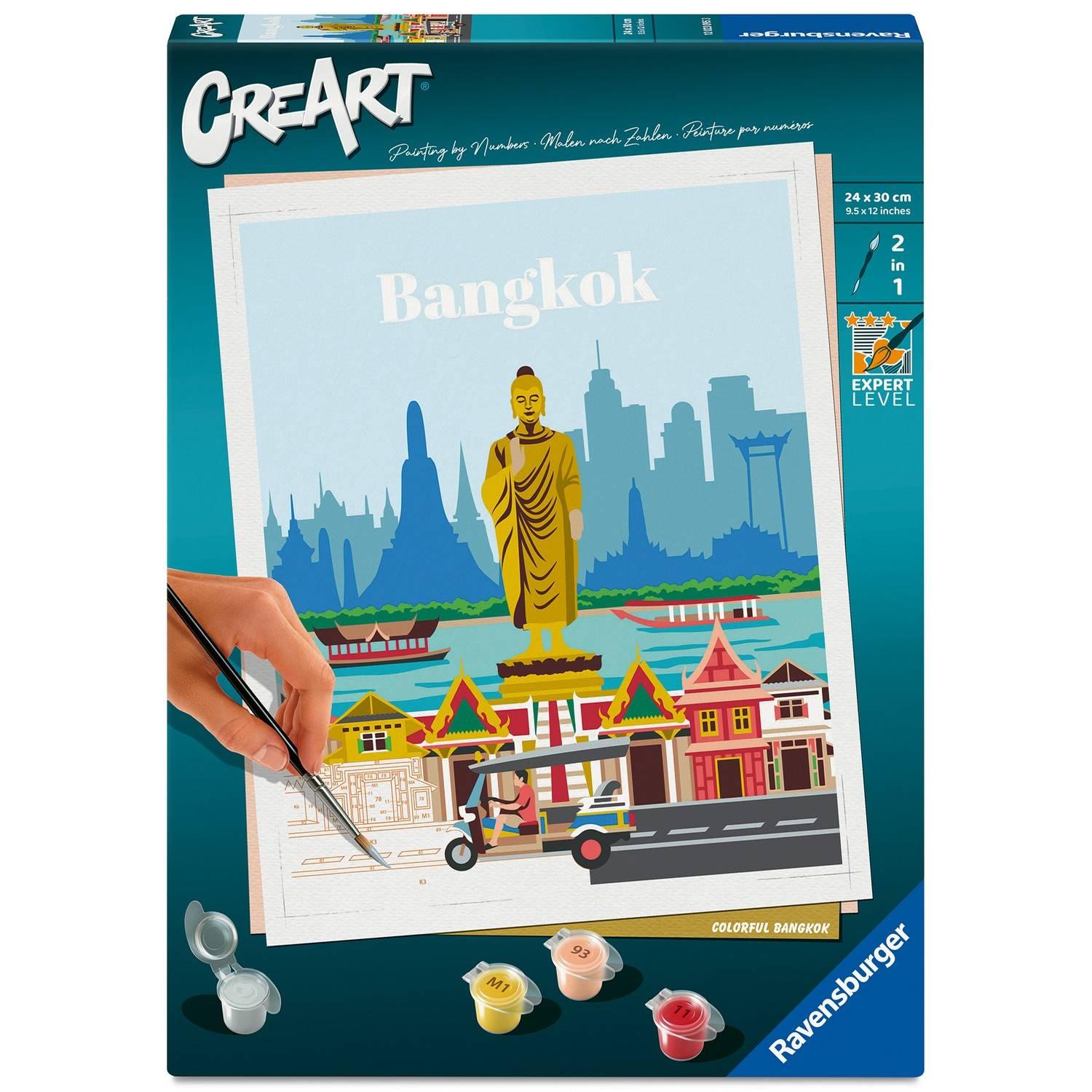 Creart peinture au numéros : Bangkok Ravensburger Jeux France