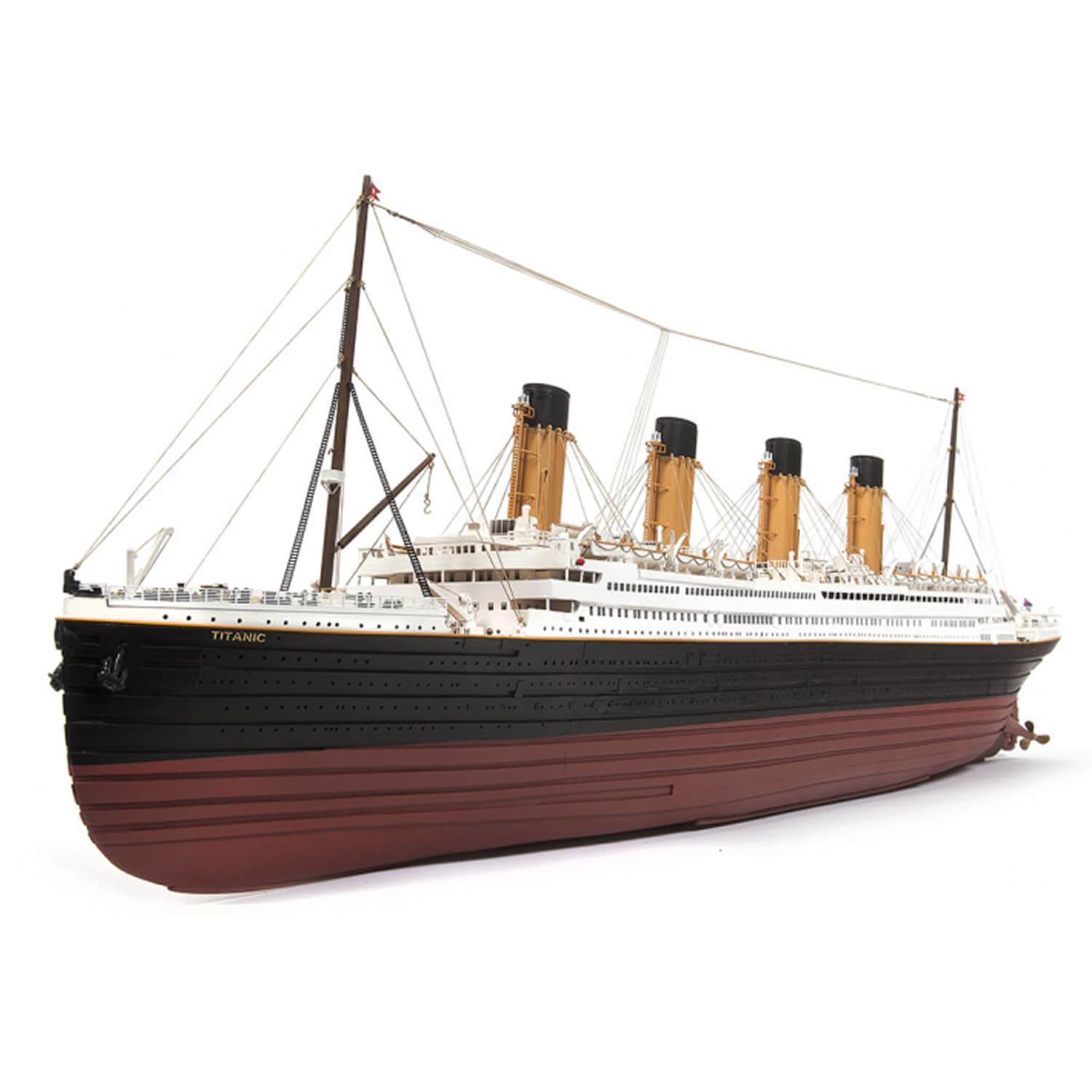 Maqueta de barco de madera: RMS Titanic - OCCRE - Calle De Las