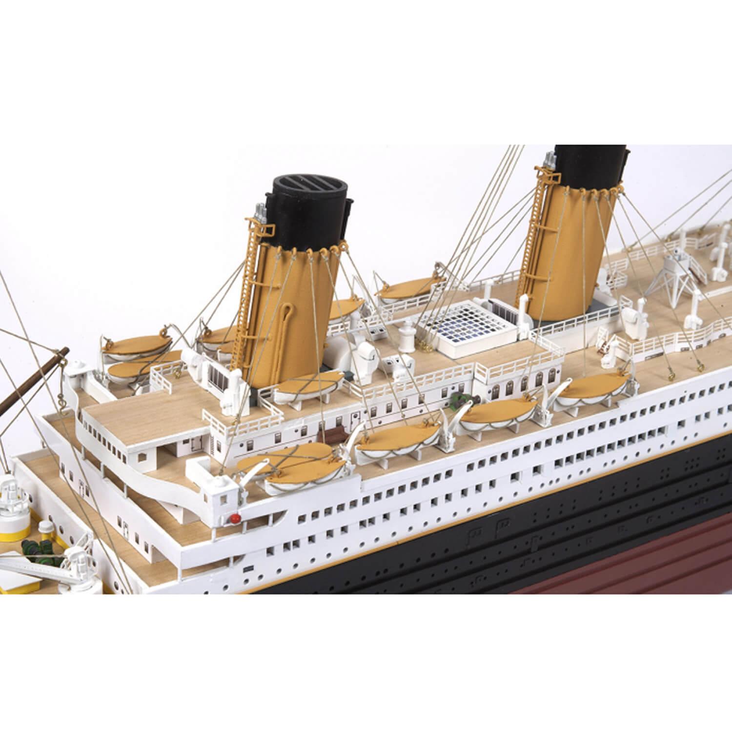 Holzschiffsmodell: RMS Titanic - OCCRE - Modellbau Boulevard