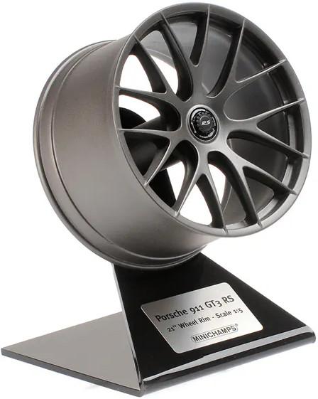 Minichamps Porsche 911 GT3 RS 21 Wheel Rim Satin Platinum 1:5