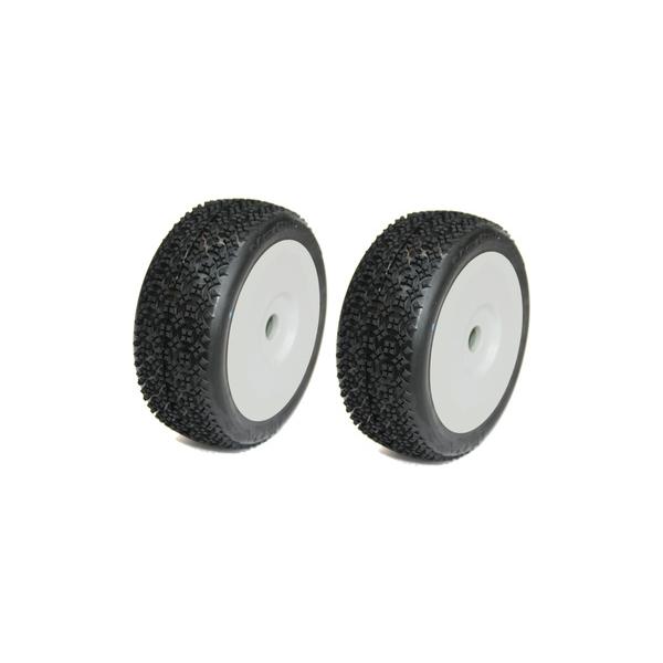 Tyre set pre-mounted Ninja RC M4 Super Soft , fits Buggy 1/8 17mm Hex Rims Medial Pro
