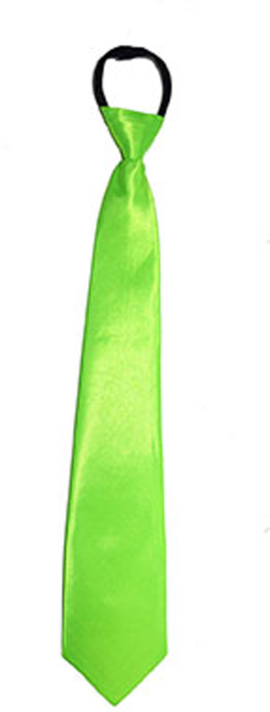 Cravate Satinée Verte