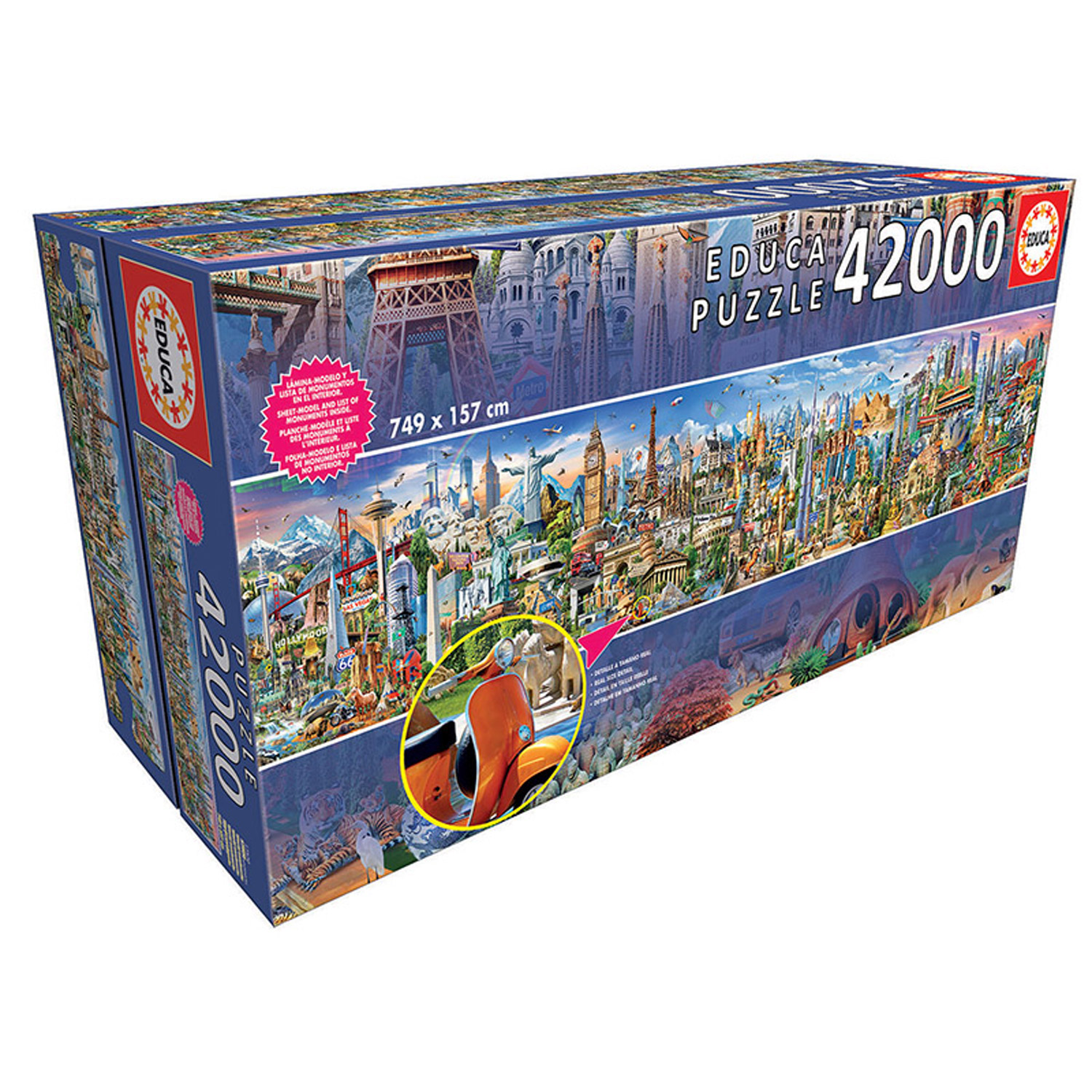 Puzzle 500 pièces : Maison De Fée - Educa - Rue des Puzzles