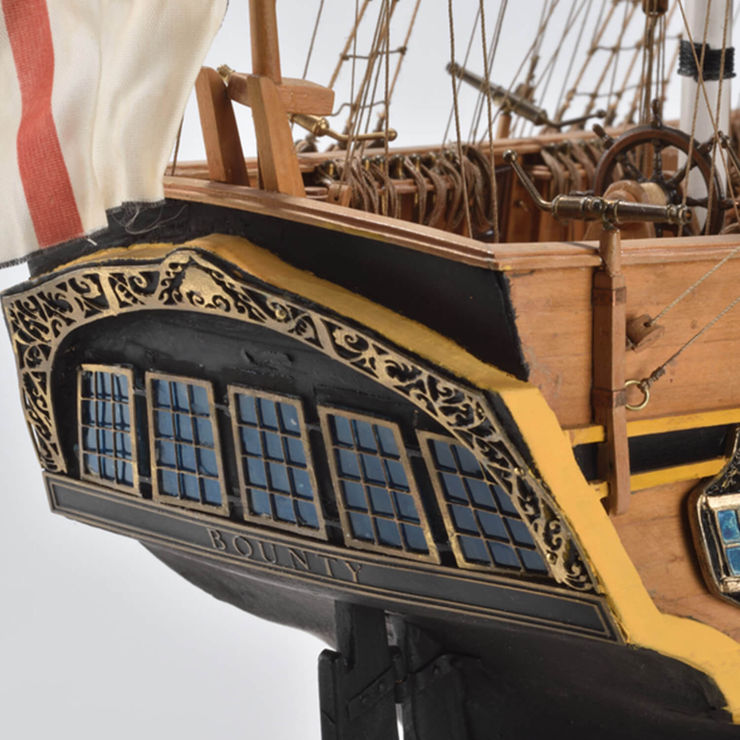 Maquette De Bateau En Bois à Monter - Navire Égyptien - Échelle 1:50 - Coffret Complet