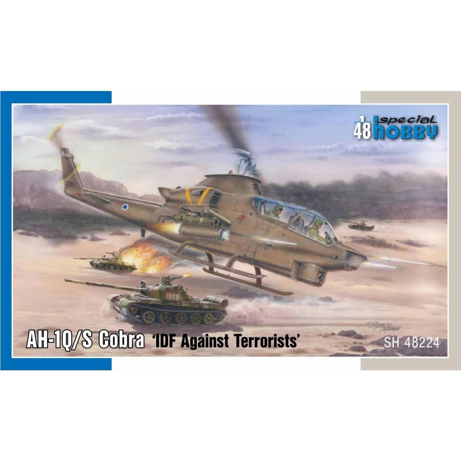 Maquette hélicoptère : AH-1Q/S Cobra ?IDF Against Terrorists?