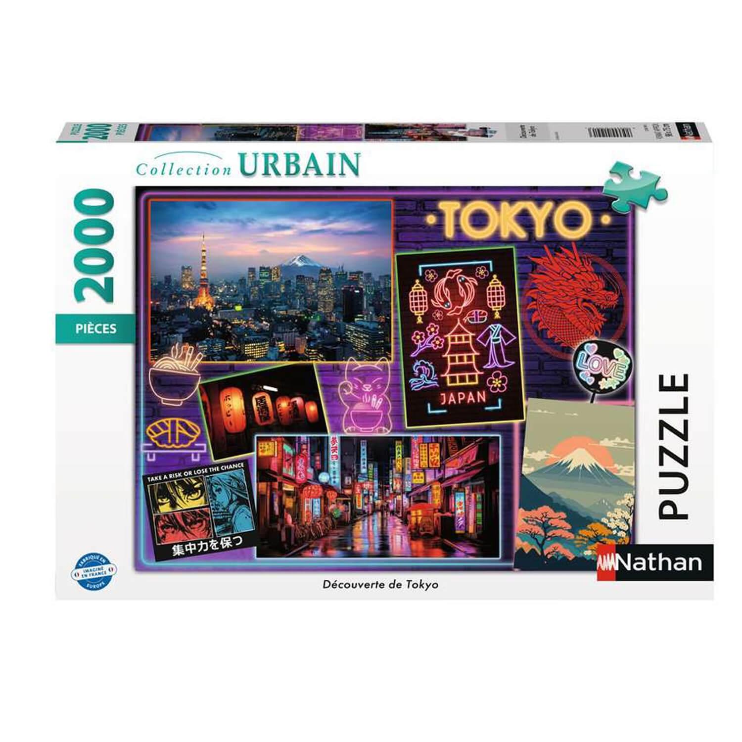 Puzzle 2000 pièces - Voyage au japon