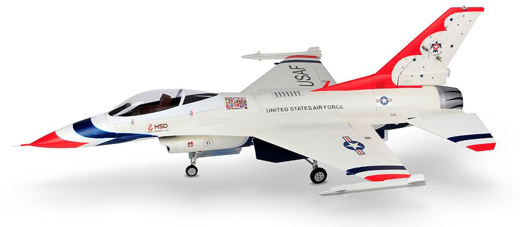 F16 Thunderbirds 1245mm PNP pour Turbine 60 HSDJETS