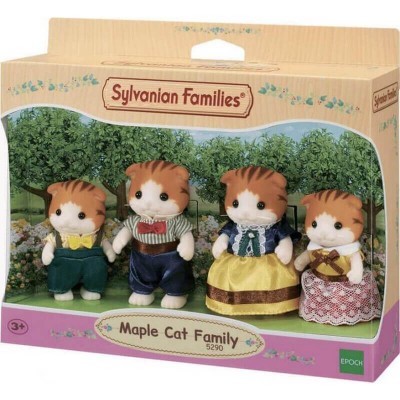 Sylvanian Family 5290 La Famille Chat Roux Jeux Et Jouets Sylvanian Families Avenue Des Jeux