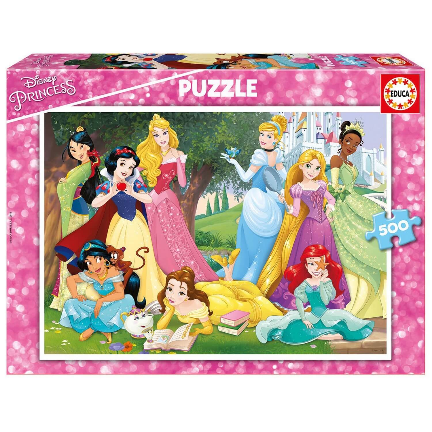 Puzzle 500 pièces : Princesses Disney - Jeux et jouets Educa - Avenue des  Jeux
