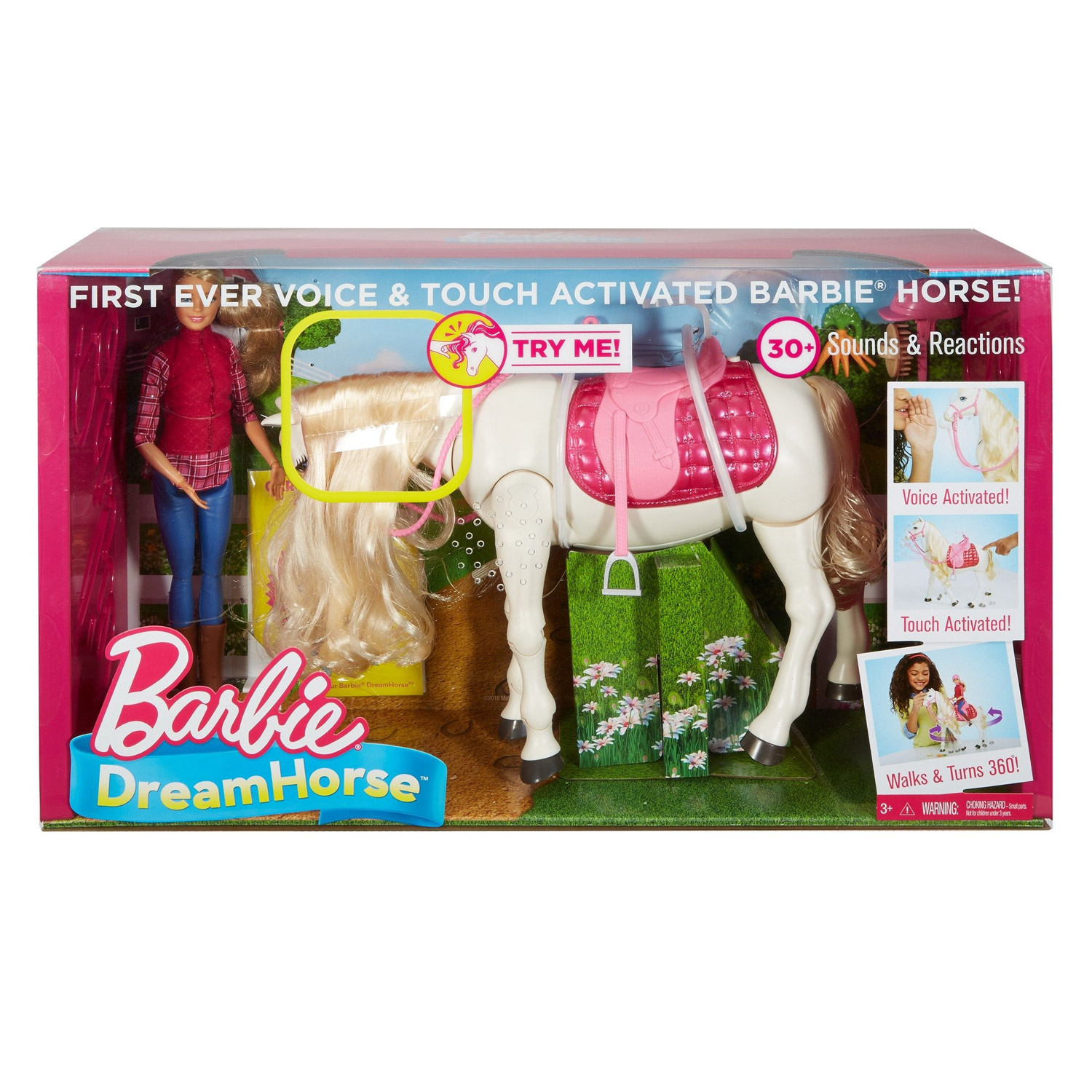 ② Barbie et son cheval — Jouets
