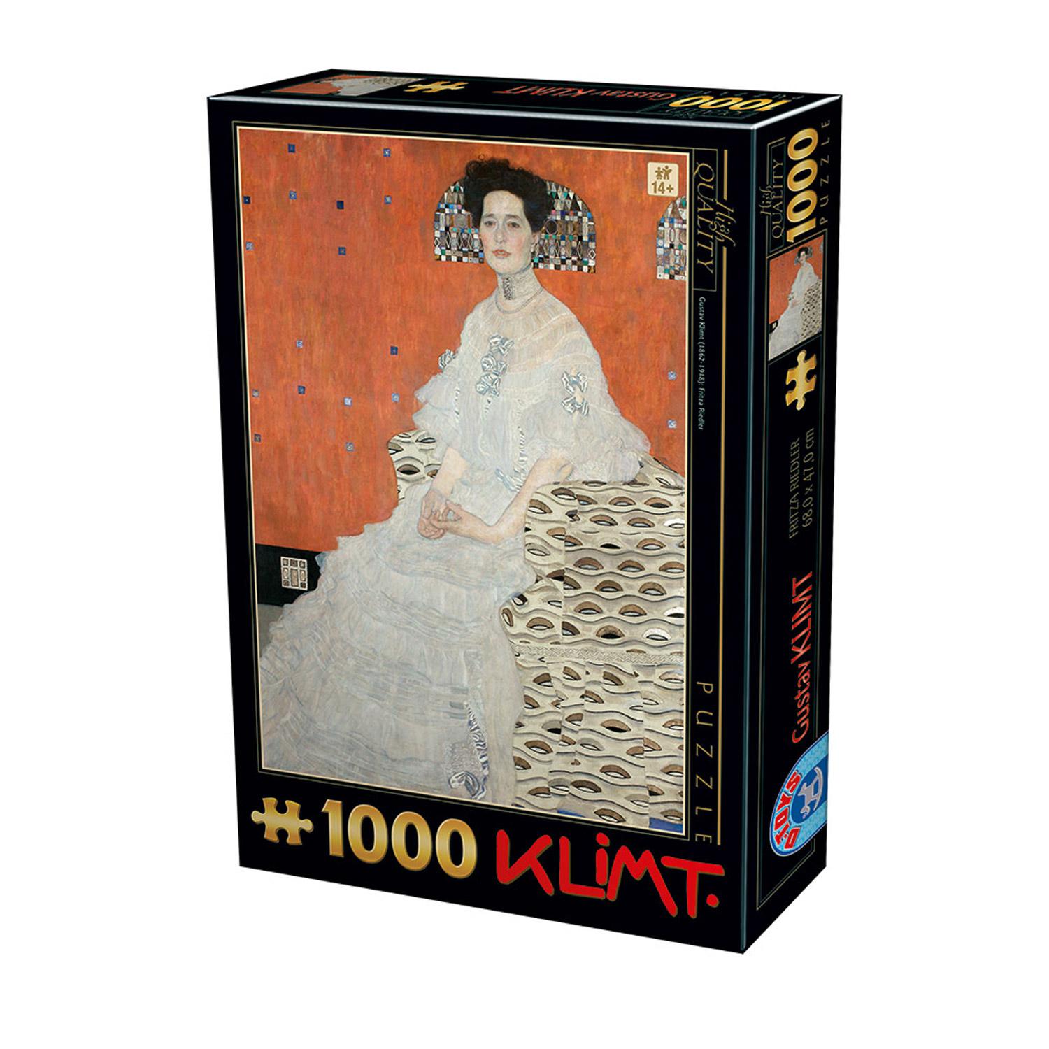 Puzzle 1000 pièces : Fritza Riedler, Gustav Klimt