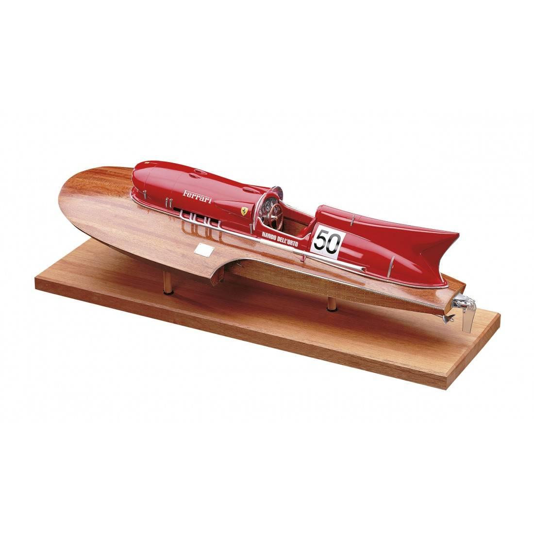 Maquette bateau en bois : Arno XI Ferrari Edition Coque préfabriquée Maquette bateau en bois : Arno XI Ferrari Edition Coque préfabriquée