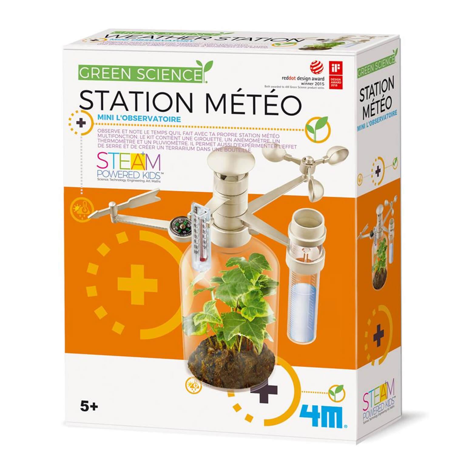 Kit de fabrication Green Science : Station Météo - Jeux et jouets 4M - Kidz  Labs - Avenue des Jeux