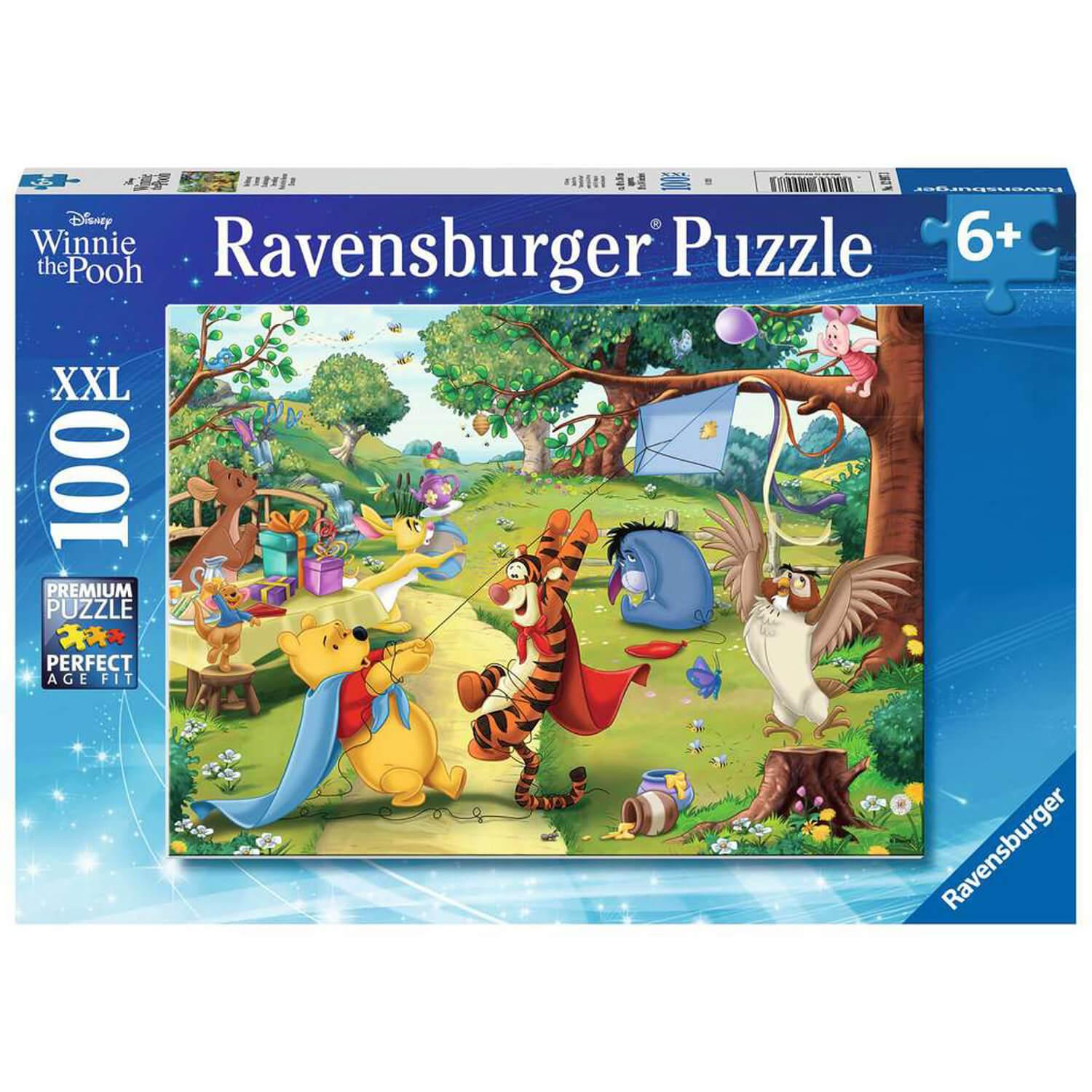 Winnie The Pooh Puzzle 100 Teile für Kinder 41 x 28 cm Kinderpuzzle Winnie Puuh 