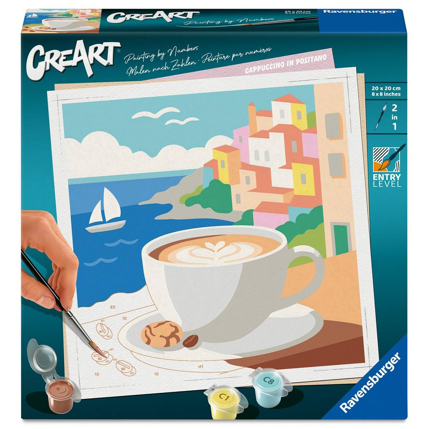 Creart peinture au numéros : Cappuccino Ravensburger Jeux France - vue 1