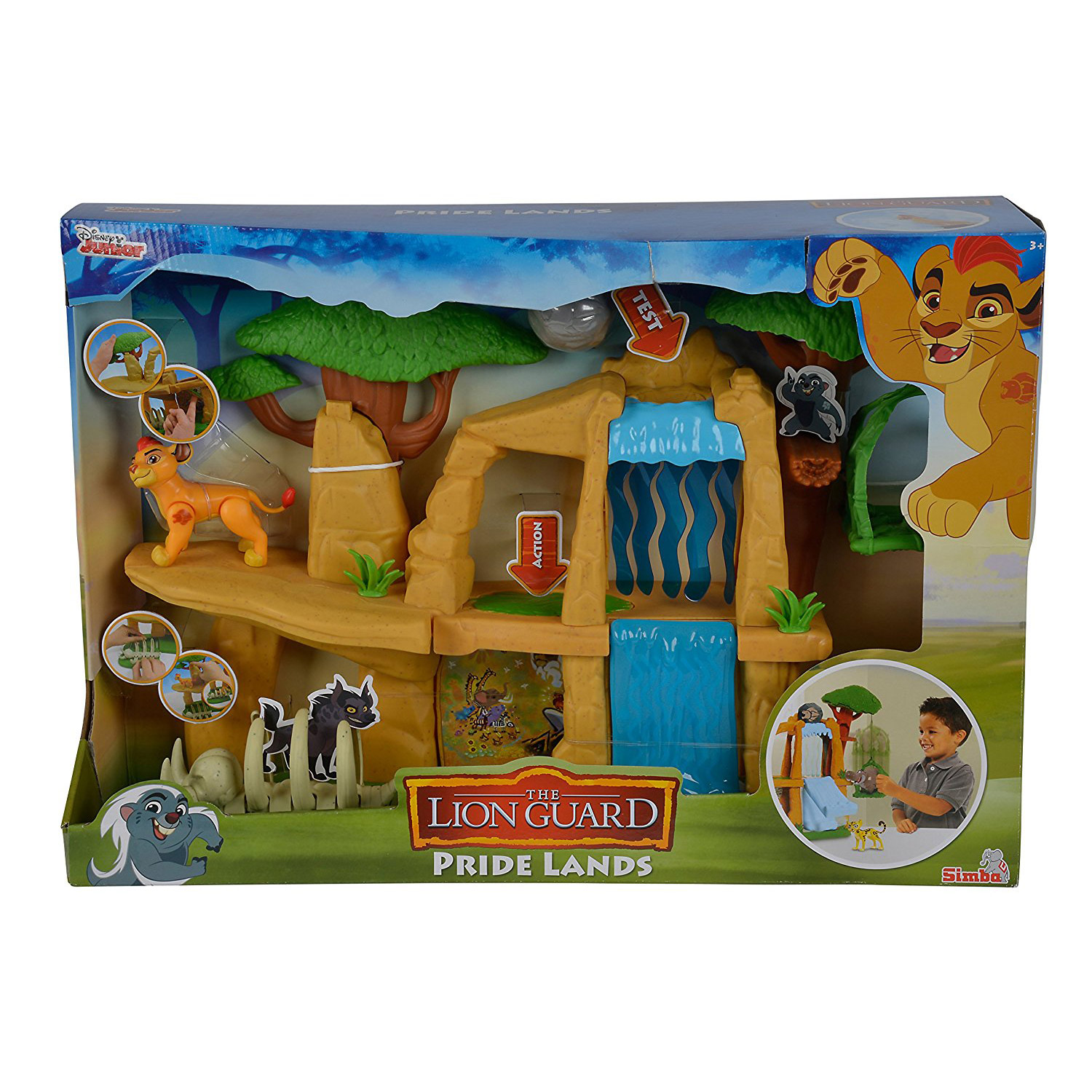 Figurine et playset La Garde du Roi Lion : Terre des Lions