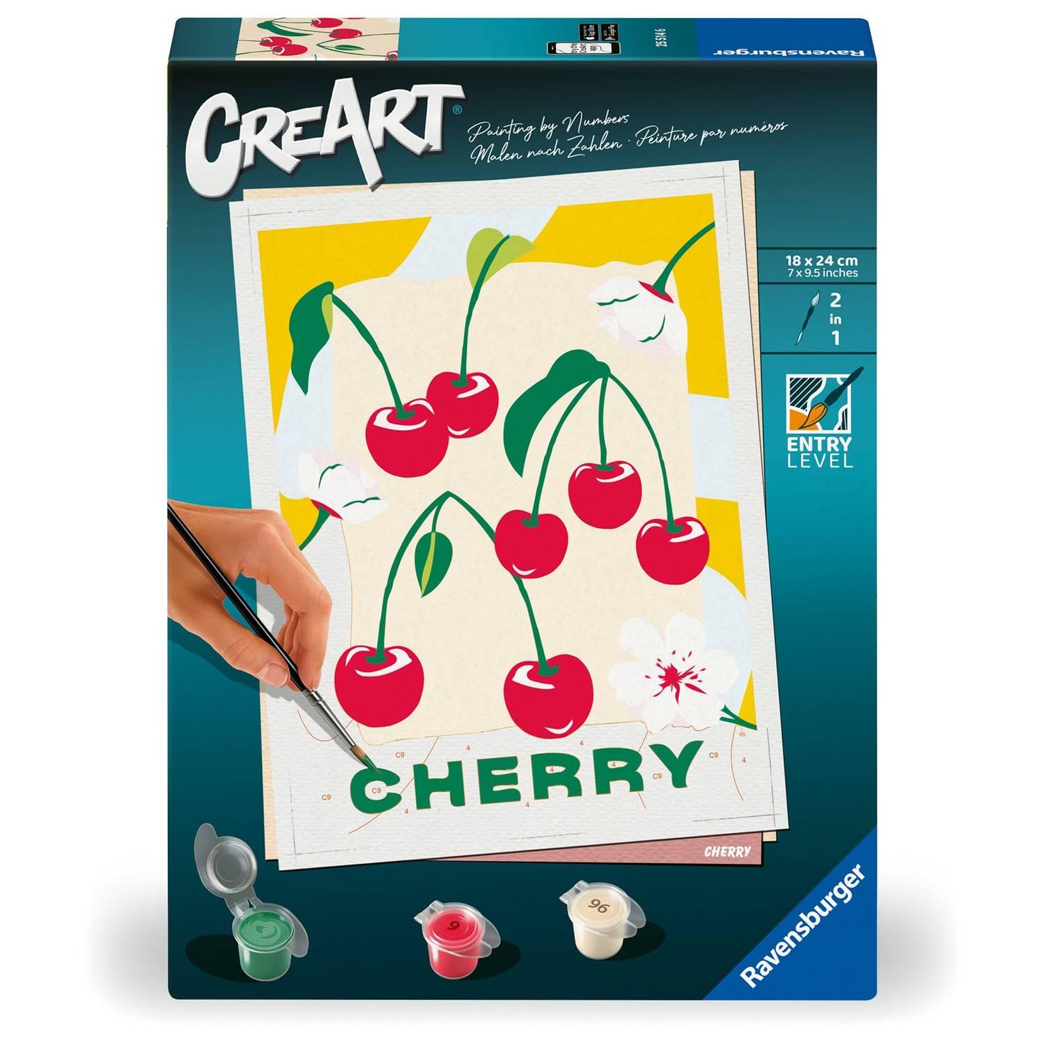 Creart peinture au numéros : Cherry Ravensburger Jeux France