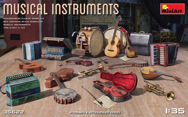 Musical Instruments - 1:35e - MiniArt