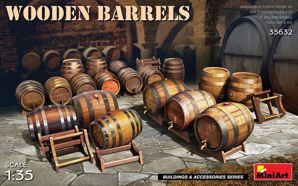 Wooden Barrels - 1:35e - MiniArt