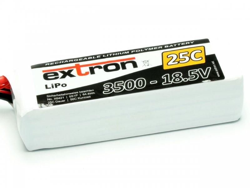 Accu LiPoExtron X2 3500 - 18,5v (25C - 50C) - Extron