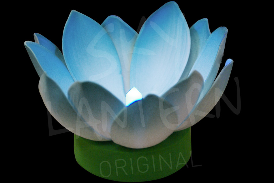 Lanterne Flottante LED Nénuphar (parme) - Décoration Magique Pour Piscine, Bassin, Mariage - SkyLantern