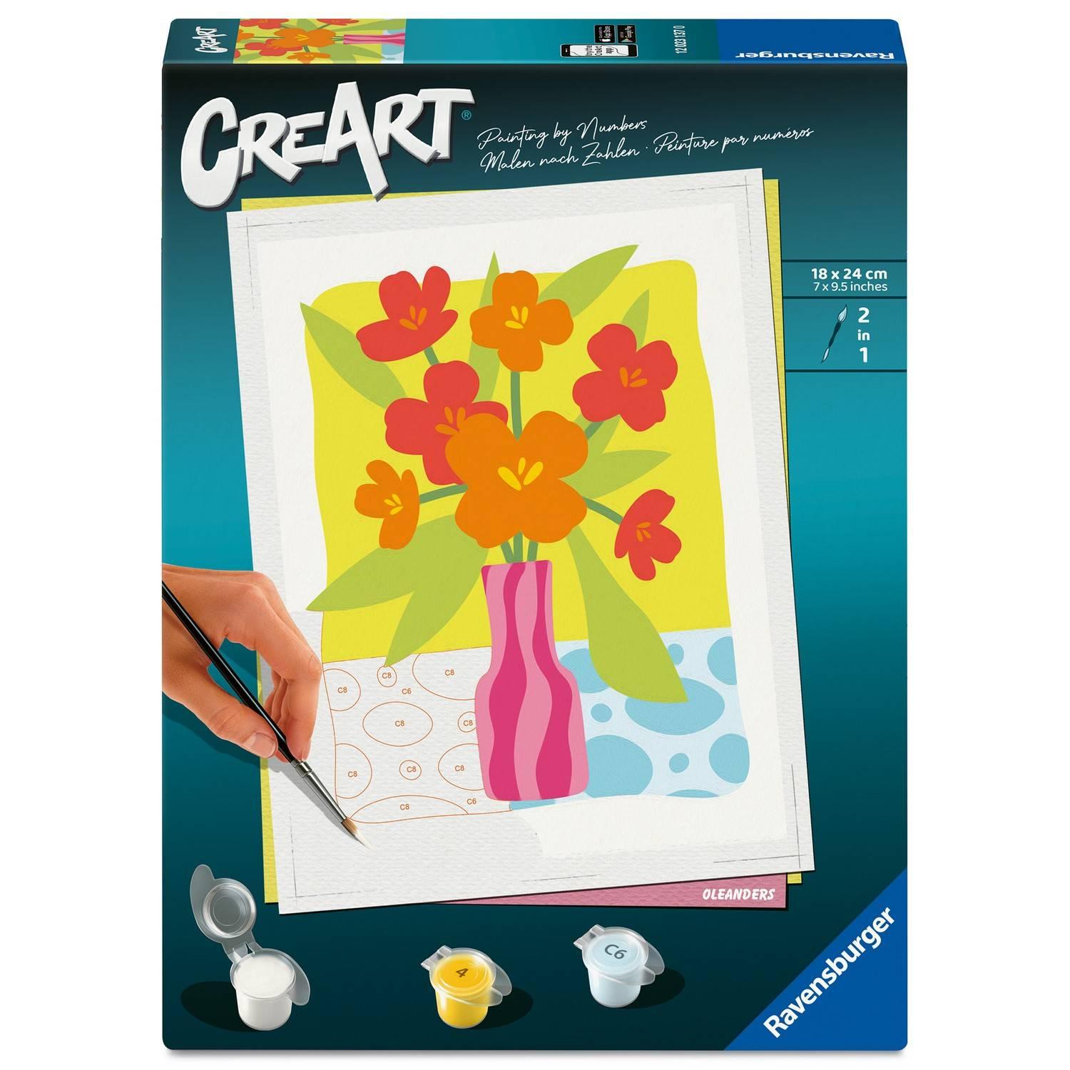 Creart peinture au numéros : Lauriers Ravensburger Jeux France