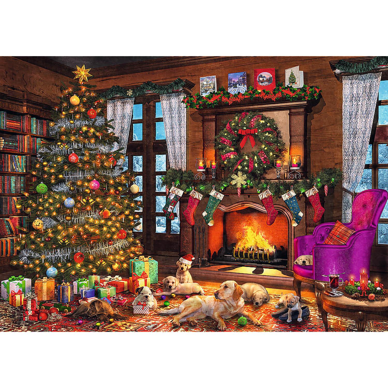 Trefl 1000 Piece Adult Large Christmas Theme Santa Claus Jigsaw Puzzle NEW  5900511104325
