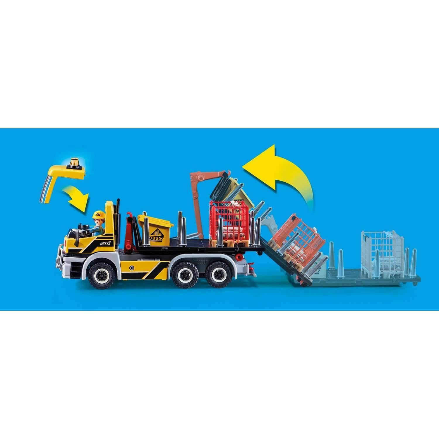 70444 - Playmobil City Action - Le camion benne Playmobil : King Jouet, Playmobil  Playmobil - Jeux d'imitation & Mondes imaginaires