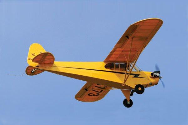 Kit Avion Bois a Monter PILOT Piper J3 / 1100mm