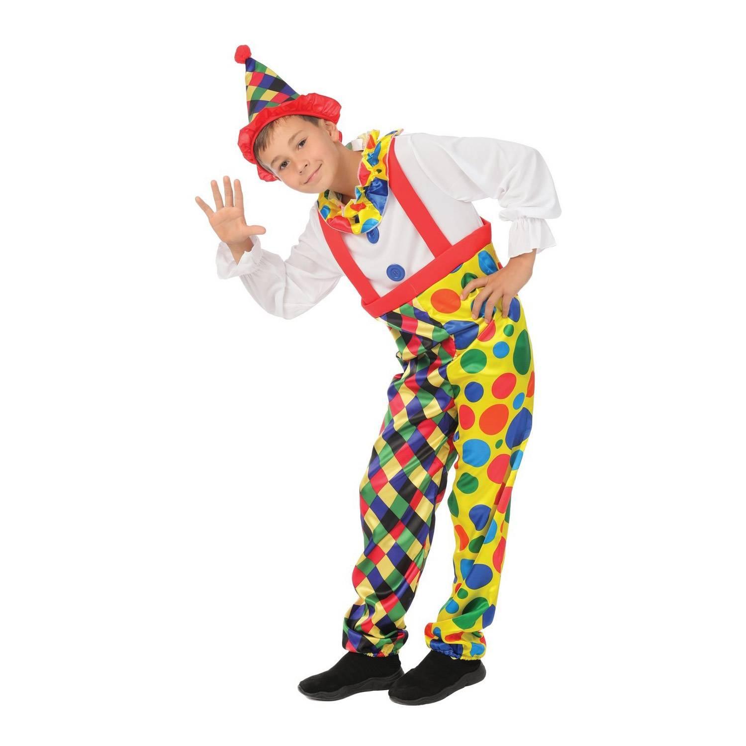 Deguisement Clown salopette enfant 3/4 ans