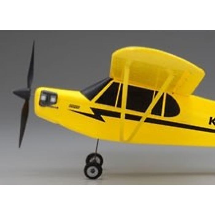 Kyosho Fuselage Minium Piper J3 4Ch Jaune / K.A0752-12J3